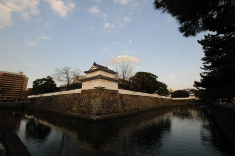 大分府内城（大分県大分市）